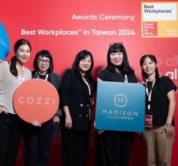國泰飯店觀光事業榮獲Best Workplaces®最佳職場肯定成為首家獲獎之台灣連鎖飯店集團